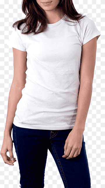 Womens short sleeve white tshirt - drop ship clickbait